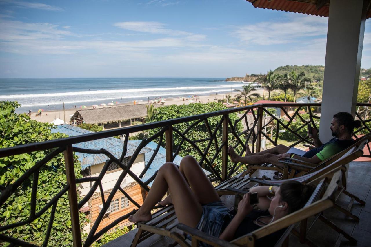 Esperanto Bed & Breakfast Surf Hostel Montañita Eksteriør billede